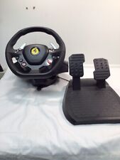 Thrustmaster T80 PlayStation PS3 PS4 Racing Steering Wheel Pedals RW Ferrari 488, used for sale  Shipping to South Africa