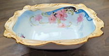 Antique Late Victorian 1891+ Doulton 17x15" Wash Stand Basin Pink Peony VGC for sale  Shipping to South Africa