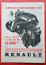 Renault celtaquatre 1936 d'occasion  Expédié en Belgium