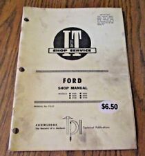 Ford 9700 9600 9000 8700 8600 8000 Tractor I&T Shop Service Repair Manual FO37 for sale  Elizabeth