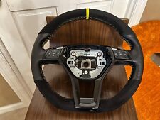 MERCEDES W204 C250 SLK250 E63 AMG C63 STEERING WHEEL ALCANTARA FLAT BOTTOM for sale  Shipping to South Africa