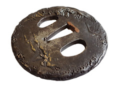 Antico ferro tsuba usato  Monza