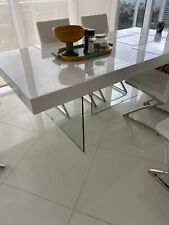 Modern white dining for sale  North Miami Beach