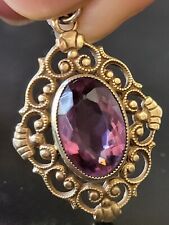 Anhänger gold amethyst gebraucht kaufen  Emmerich