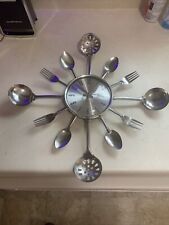 spoon fork clock for sale  Belleville
