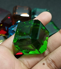 Cubo de topacio verde brasileño natural de 180,85 quilates corte piedra preciosa suelta con certificación EGL segunda mano  Embacar hacia Argentina