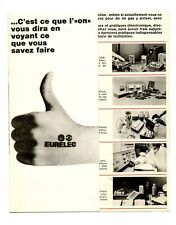 1970 advertisement flyer d'occasion  Expédié en Belgium
