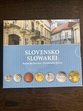 Slowakei voreuro münzsatz gebraucht kaufen  Jena