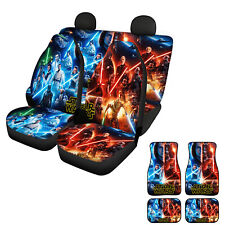 Star Wars 7PCS Car Seat Covers Auto Floor Mats Front Rear Seat Protectors #17 for sale  Shipping to South Africa
