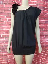 Usado, Mini vestido feminino Bebe preto Bodycon seda e elastano bainha borrada tamanho M NOVO #C comprar usado  Enviando para Brazil