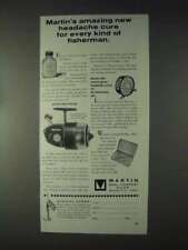 1968 Martin Bretton 600 molinete de pesca anúncio - cura para dor de cabeça comprar usado  Enviando para Brazil