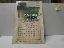 Calendrier tracteur hanomag d'occasion  Rougé