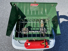 VINTAGE Coleman 425E Two Burner Camping Stove 1976 FOR PARTS OR REPAIR, used for sale  Shipping to South Africa
