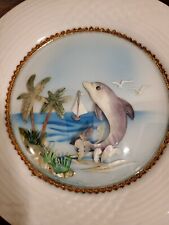 Dolphin scene plate for sale  Milford