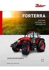 Zetor Forterra 12 / 2014 catalogue brochure tracteur Traktor tractor na sprzedaż  PL
