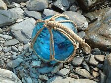 Large turquoise glass for sale  TORQUAY