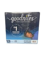 Goodnites Boys' Nighttime Bedtime Underwear, Size: XL 95-140+ LBS - 46 Count for sale  Shipping to South Africa