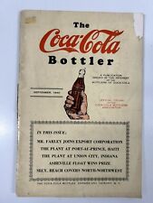 Septiembre 1940 The Coca Cola Bottle Magazine excelente estado Coca-Cola antes de la Segunda Guerra Mundial segunda mano  Embacar hacia Argentina