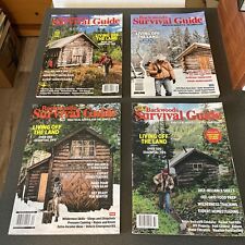 Lote de 4 revistas Backwoods Survival Guide - Simple Life Off Grid Backwoodsman segunda mano  Embacar hacia Argentina