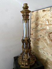 Lampada vetro bronzo usato  Italia