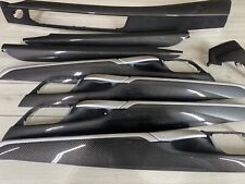 BMW X5 F15 M performance interior strips 8PCS CARBON FIBER ALKANTARA... for sale  Shipping to South Africa