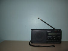 Receptor de radio portátil Sony modelo ICF-M350V AM/FM/TV sonido/clima 4 bandas segunda mano  Embacar hacia Argentina