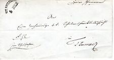 Austria Galicia Ucrania 1840 carta de Lysiec con curvo STANISLAU / 5 MAER segunda mano  Embacar hacia Mexico