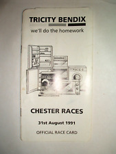 Chester race card for sale  TELFORD