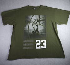 Usado, Camiseta de baloncesto Twenty Six Jordan 23 para hombre talla 3XL color verde manga corta segunda mano  Embacar hacia Argentina