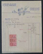 1950 invoice paris d'occasion  Expédié en Belgium