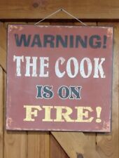 Kitchen sign humourous for sale  NORTH TAWTON