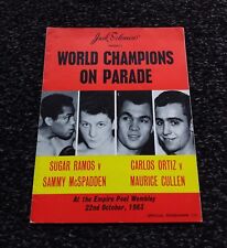 Boxing programme champions for sale  Ireland