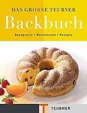 Große teubner backbuch gebraucht kaufen  Berlin