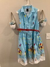 Usado, Vestido Retro Her Universe Disney Pixar UP Globos Azul Talla 18 Sin Mangas segunda mano  Embacar hacia Argentina