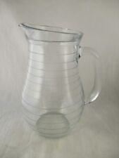 Vintage glass jug for sale  BRIDGWATER