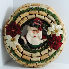 Santa christmas wreath for sale  Palm Desert