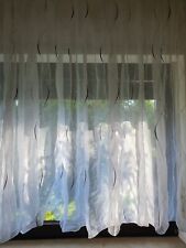 Transparent gardinen kräuselb gebraucht kaufen  Nidda