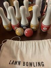 Wooden lawn bowling for sale  Huntsville