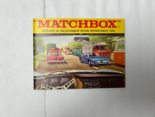 Catalogue nouveautés matchbox d'occasion  Angers-