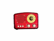 Rádio transistor portátil PRUNUS J-160 AM FM pequeno vermelho retrô antigo comprar usado  Enviando para Brazil