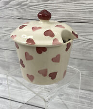 Emma Bridgewater Pink Hearts Sugar Bowl PW for sale  POOLE