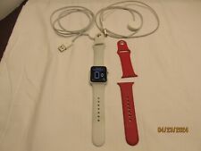 Apple Watch Series 3 GPS 38mm estojo de alumínio prata pulseira esportiva branca comprar usado  Enviando para Brazil