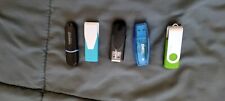 thumb drive lot of 5 USB Memory Sticks  1gb To 32gb, used for sale  Shipping to South Africa