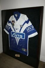 Canterbury bulldogs jersey NRL Rugby League Nike authentic signed jersey for sale  Shipping to South Africa