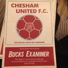 Chesham united aveley for sale  WOKING