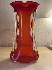 Vase rot glas gebraucht kaufen  Höheinöd, Höhfröschen, Nünschweiler