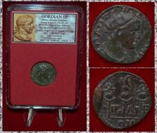 Roman Empire Coin GORDIAN III Three Standards Legionary Eagle On Reverse  for sale  Miami
