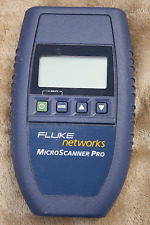 Fluke Networks MicroScanner Pro Cable Tester [Main Unit Only - No WireMap Adpt.] for sale  Shipping to South Africa