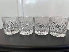 Crystal whisky tumblers for sale  FAREHAM