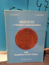 medaglie commemorative san marino usato  Genova